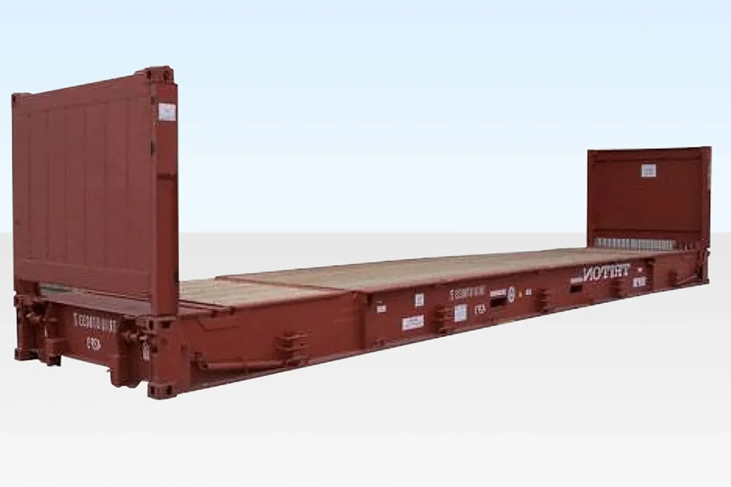 Contenedor Flat Rack nuevo y usado de 40 x 8 pies - Imagen 2