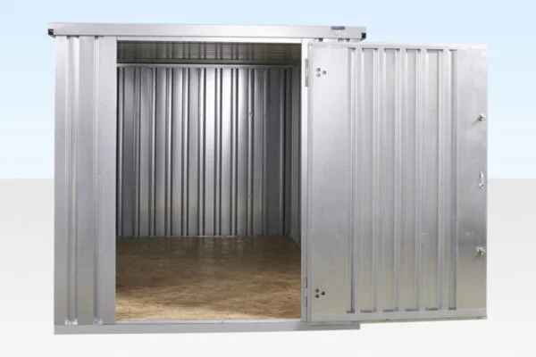 Contenedor de almacenamiento desmontable de 4 m x 2,1 m – Galvanizado - Imagen 2