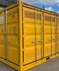 Contenedor marítimo de 30 x 8 pies (un solo viaje) – amarillo