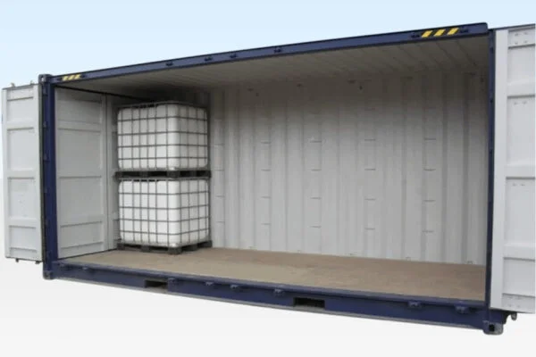 Contenedor High Cube de 20 pies (9′ 6″ de alto) apto para almacenamiento de IBC - Imagen 2