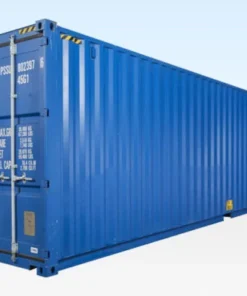 Contenedor High Cube de 40 pies – Un solo viaje (9 pies 6 pulgadas de alto)