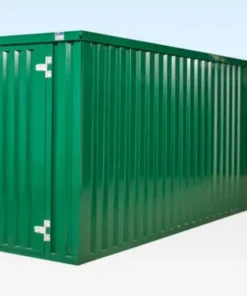 Paquete de contenedores desmontables conectados por extremos de 8 m x 2,1 m (con recubrimiento en polvo)