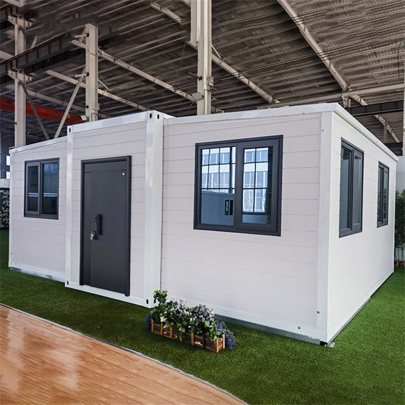 Arctic Haven – Estudio de contenedor ampliable de 40′ | Espacio de oficina portátil fuera de la red