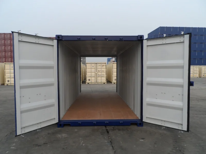 Contenedor túnel de 40 pies x 8 pies, One Trip, con doble puerta en los extremos - Imagen 2