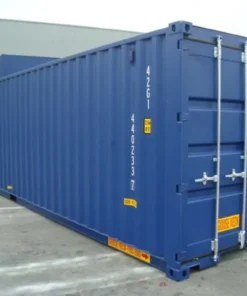 Contenedor High Cube de 40 pies (9′ 6″ de alto) con doble puerta (DD)