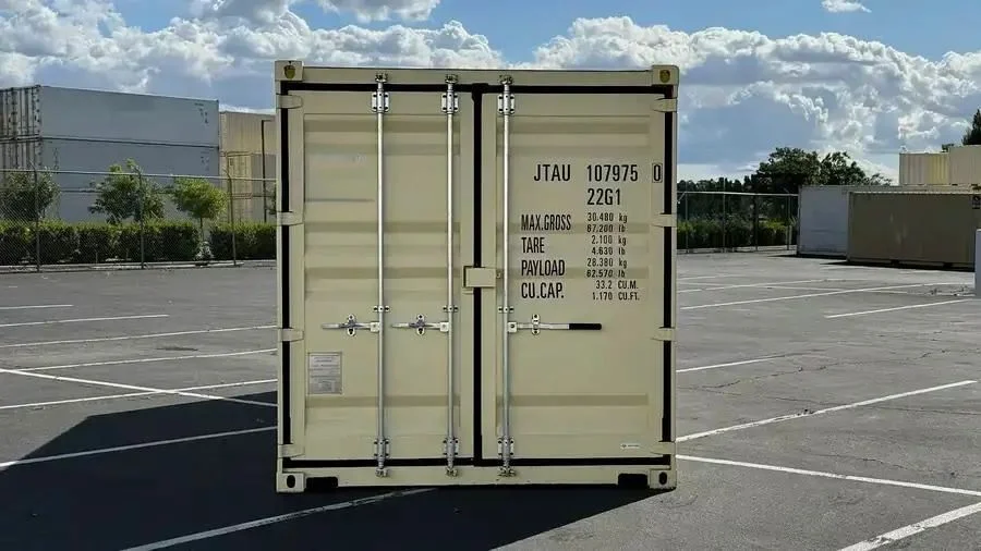 Contenedor de oficina a nivel del suelo de 20 pies – espacio de trabajo portátil, seguro y totalmente equipado - Imagen 3