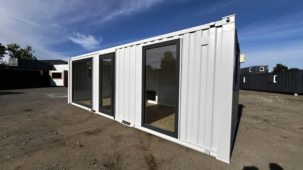 Oficina de Obra / Suite de Marketing de 24 x 9 Pies – Oficina de Ventas Portátil o Cabina de Obra - Imagen 3