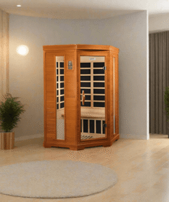 Sauna de infrarrojos lejanos Dynamic “Heming” para 2 personas, EMF ultrabajo (DYN-6225-02 Elite)