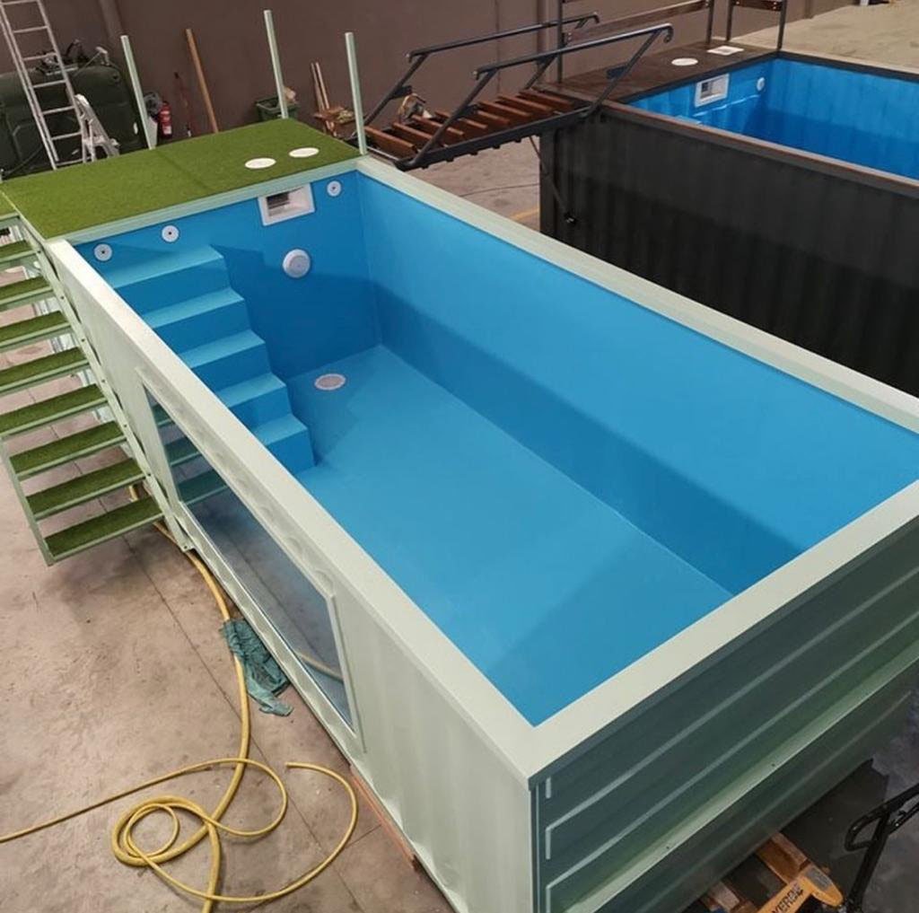 Piscina contenedor de 30 pies v1