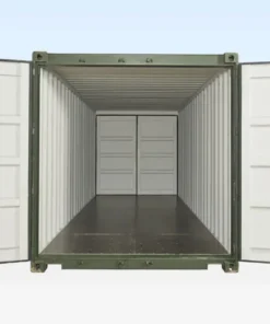 Contenedor túnel de 20 pies x 8 pies (puertas en ambos extremos) – Un solo viaje