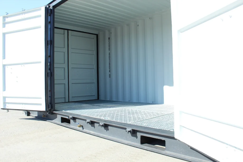 Contenedor High Cube de 20 pies – Contenedor para residuos peligrosos, apertura lateral (9 pies 6′ de alto) - Imagen 3