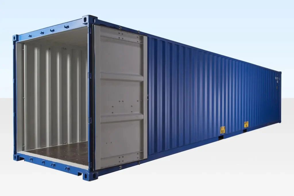 Contenedor High Cube de 40 pies – un solo viaje (9 pies 6″ de alto) - Imagen 3