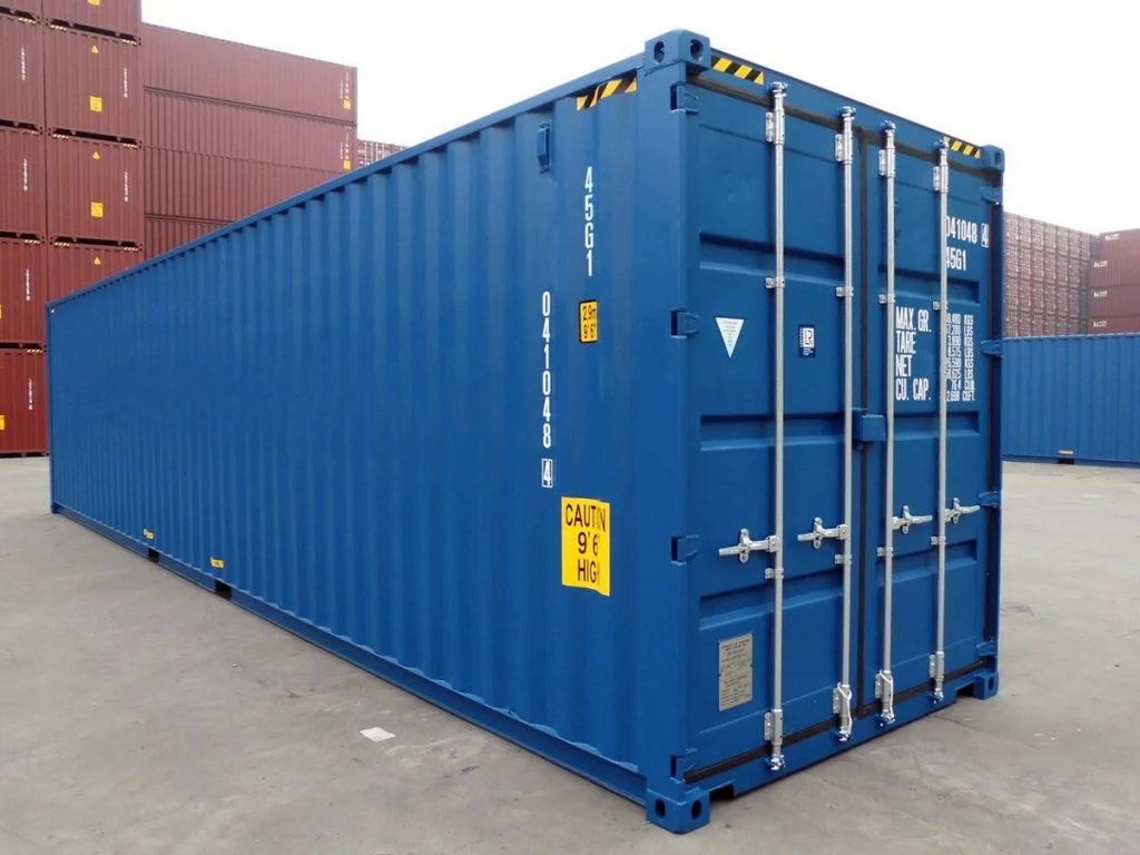 Contenedor High Cube de 40 pies – Un solo viaje (9 pies 6 pulgadas de alto) - Imagen 4