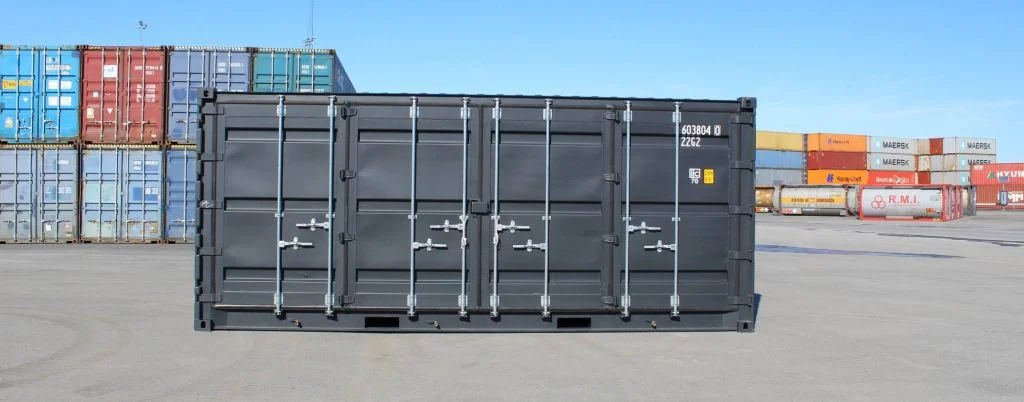 Contenedor High Cube de 20 pies – Contenedor para residuos peligrosos, apertura lateral (9 pies 6′ de alto) - Imagen 4