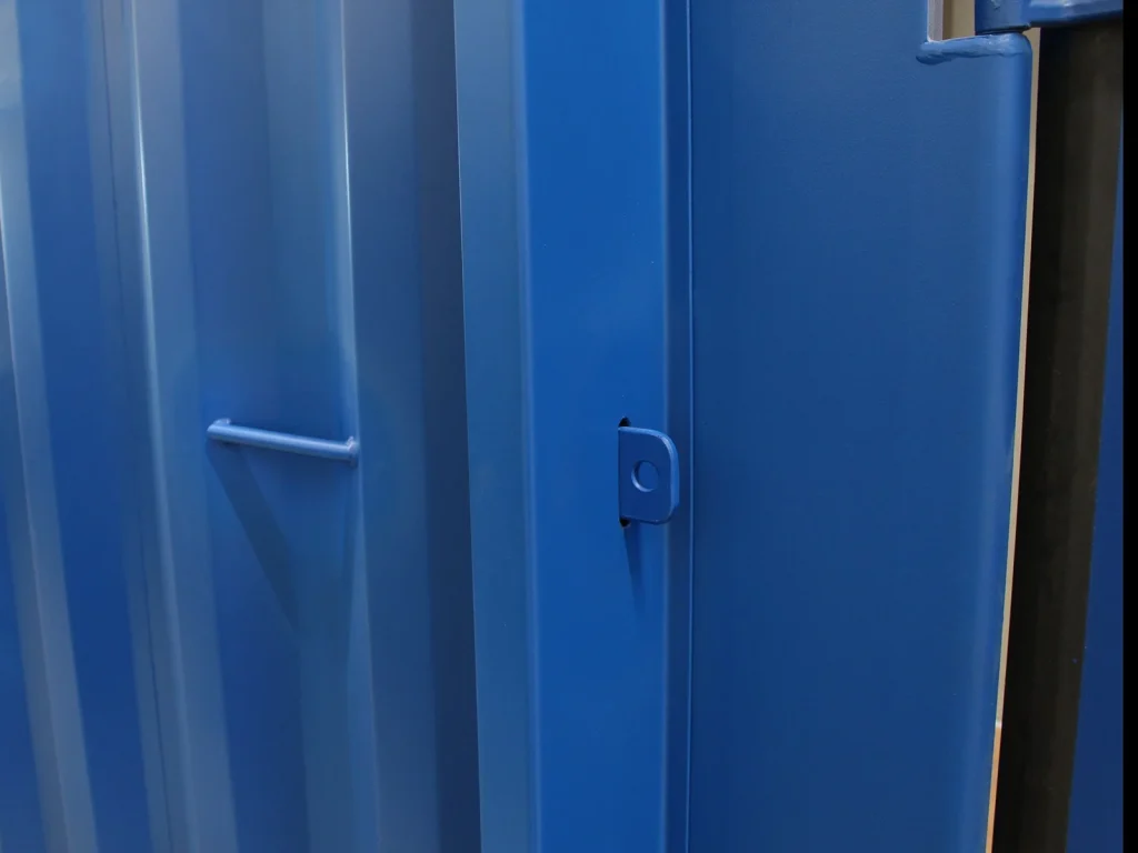 Contenedor High Cube de 20 pies (9′ 6″ de alto) apto para almacenamiento de IBC con puerta corredera - Imagen 4