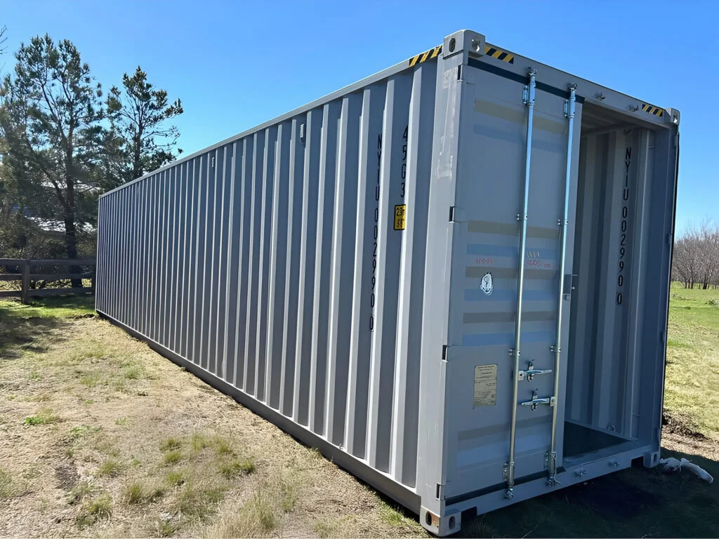 Contenedor de almacenamiento High Cube de 40 pies con 2 puertas laterales - Imagen 3