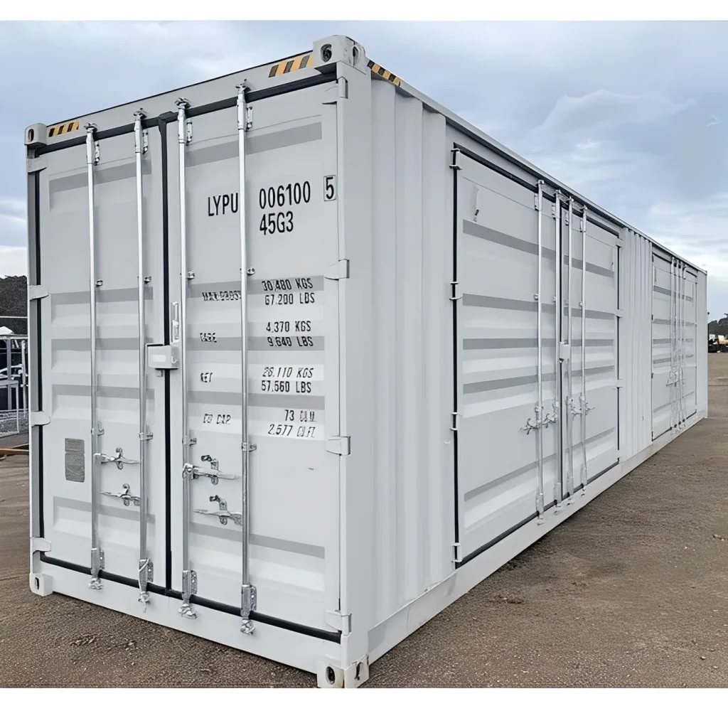Contenedor de almacenamiento High Cube de 40 pies con 2 puertas laterales - Imagen 6