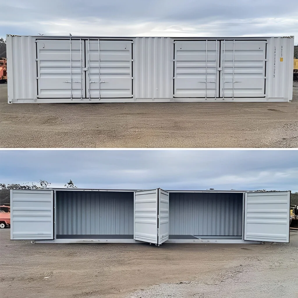 Contenedor de almacenamiento High Cube de 40 pies con 2 puertas laterales - Imagen 12