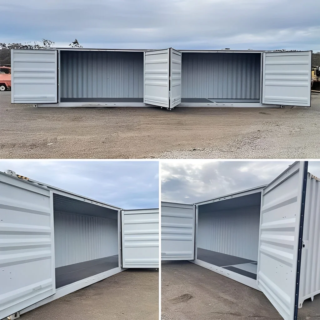 Contenedor de almacenamiento High Cube de 40 pies con 2 puertas laterales - Imagen 13