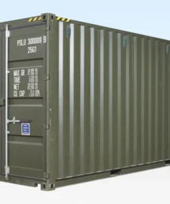Contenedor High Cube de 20 pies – One Trip (9 pies 6′ de alto)