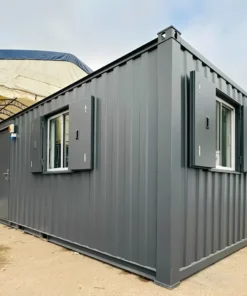 Cabina de Oficina / Comedor de 21 x 8 Pies – Edificio Portátil Reacondicionado Antivandálico