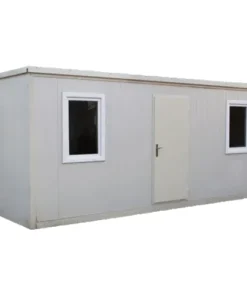 Almacén de acero de 24 pies x 9 pies (apto para apilamiento)