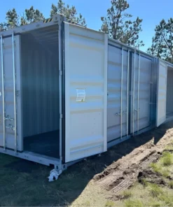 Contenedor de almacenamiento High Cube de 40 pies con 2 puertas laterales