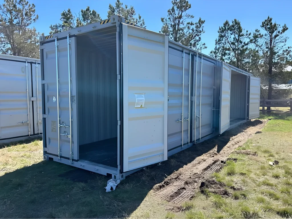 Contenedor de almacenamiento High Cube de 40 pies con 2 puertas laterales