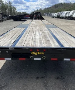 Remolque de equipos Big Tex 2023 de 8,5 × 40 pies, 25K HD, cuello de ganso, con rampas extraíbles
