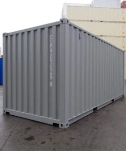 Contenedor High Cube de 20 pies (9′ 6″ de alto) apto para almacenamiento de IBC