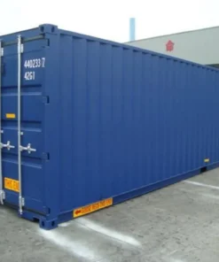 Contenedor High Cube de 40 pies (9′ 6″ de alto) con doble puerta (DD)