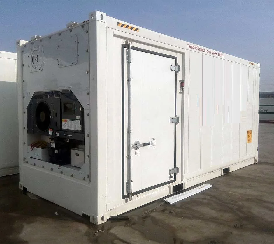 Contenedor ISO Refrigerado de Doble Temperatura de 20 Pies