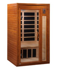 Sauna de infrarrojos lejanos Dynamic “Barcelona Elite” para 1-2 personas, EMF ultrabajo (DYN-6106-01 Elite)
