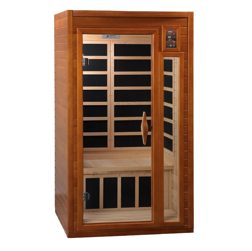 Sauna de infrarrojos lejanos Dynamic “Barcelona Elite” para 1-2 personas, EMF ultrabajo (DYN-6106-01 Elite) - Imagen 2