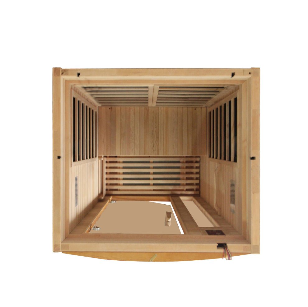 Sauna de infrarrojos lejanos Dynamic “Barcelona Elite” para 1-2 personas, EMF ultrabajo (DYN-6106-01 Elite) - Imagen 5