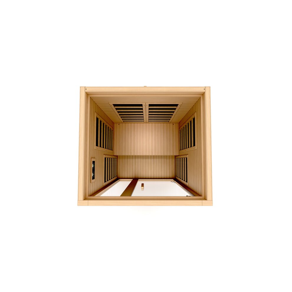 Sauna de infrarrojos LEJANOS Dynamic “Gracia” para 1-2 personas, EMF bajo (DYN-6119-01) - Imagen 4