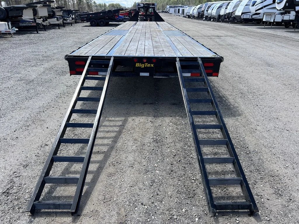 Remolque de equipos Big Tex 2023 de 8,5 × 40 pies, 25K HD, cuello de ganso, con rampas extraíbles - Imagen 11