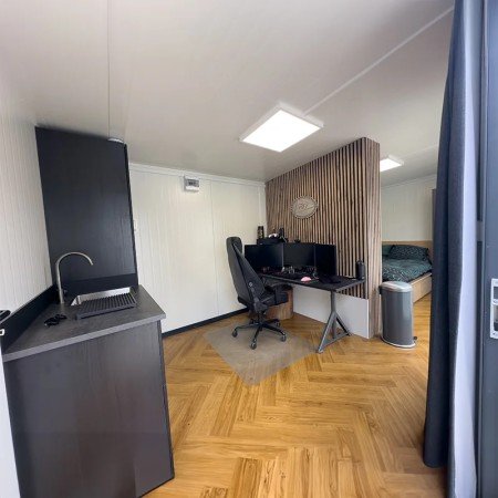 Apartamento de 8 x 3 metros, modelo Berlín, con cuarto de baño y cocina. - Imagen 5