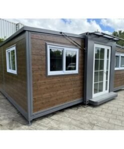 Contenedor móvil con dos habitaciones y cocina – Modelo 2024